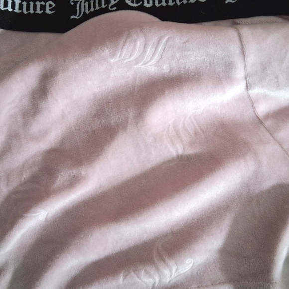 Juicy Couture Pink Velour Logo Sleep Shorts Womens Large 1751-47 Loungewear - Picture 6 of 6